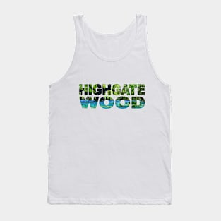 HIGHGATE WOOD - London England Bluebells Tank Top